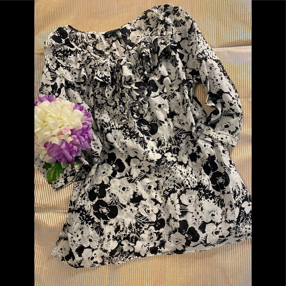 Lauren Ralph Lauren Floral Blouse
